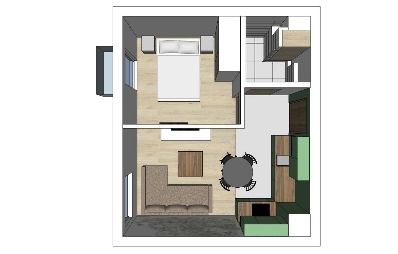 Shoq Studio Nice Apartment With Private Parking Cracóvia Exterior foto